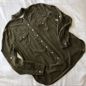 Ann Taylor LOFT Utility Shirt